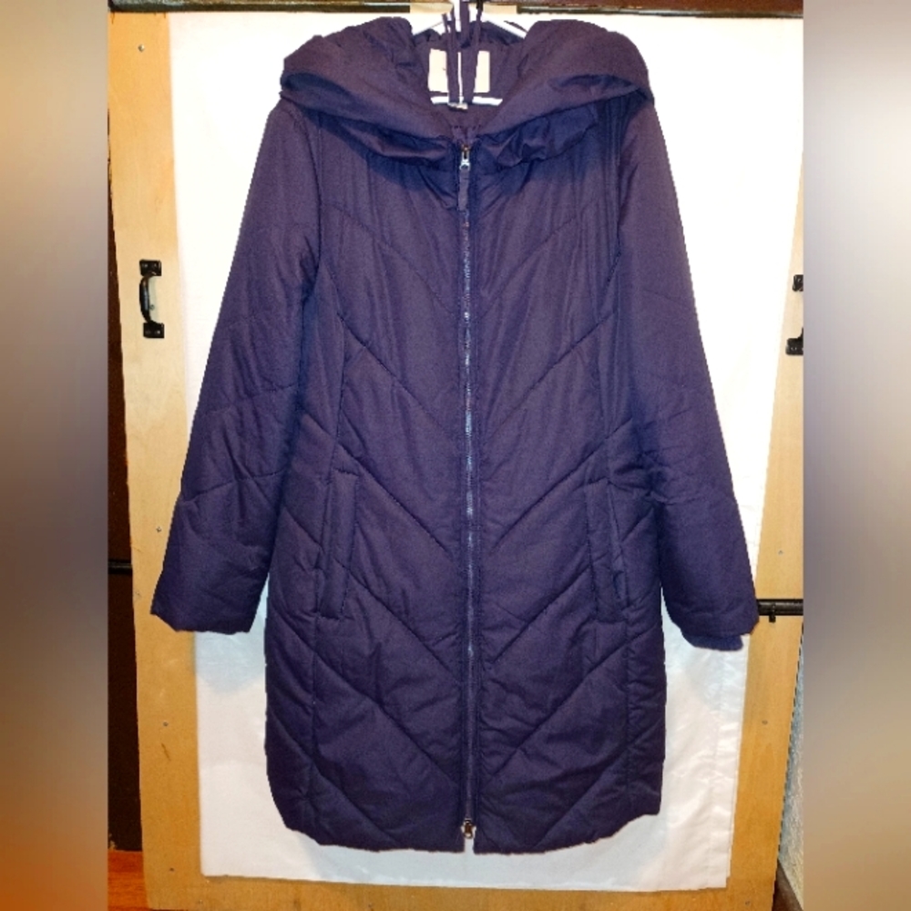 X-Large, Dark Purple, Jaclyn Smith puffer jacket